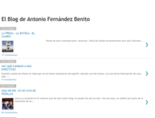 Tablet Screenshot of antoniofernandezbenito.com